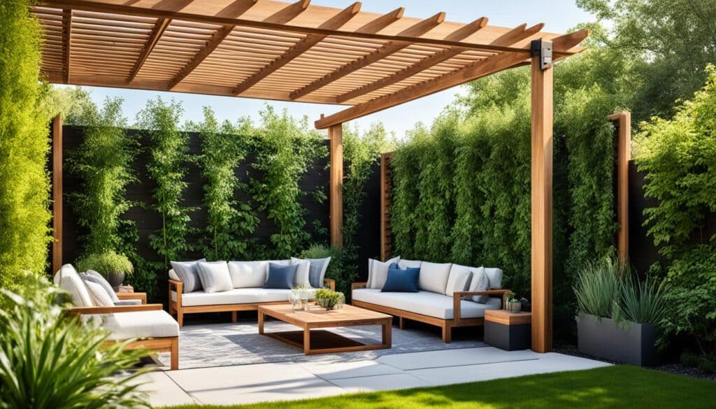 Pergolas for outdoor living