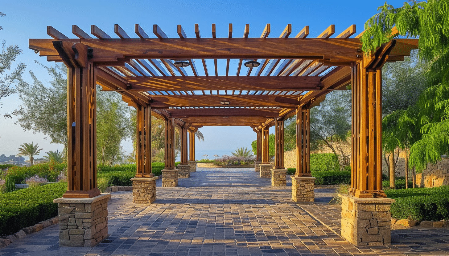 pergola construction