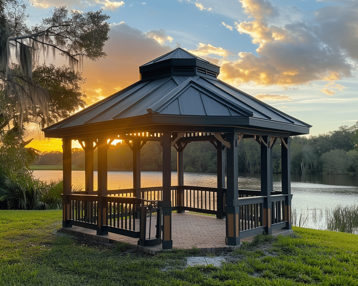 Beautiful Pavilions Pergolas Gazebos Builders