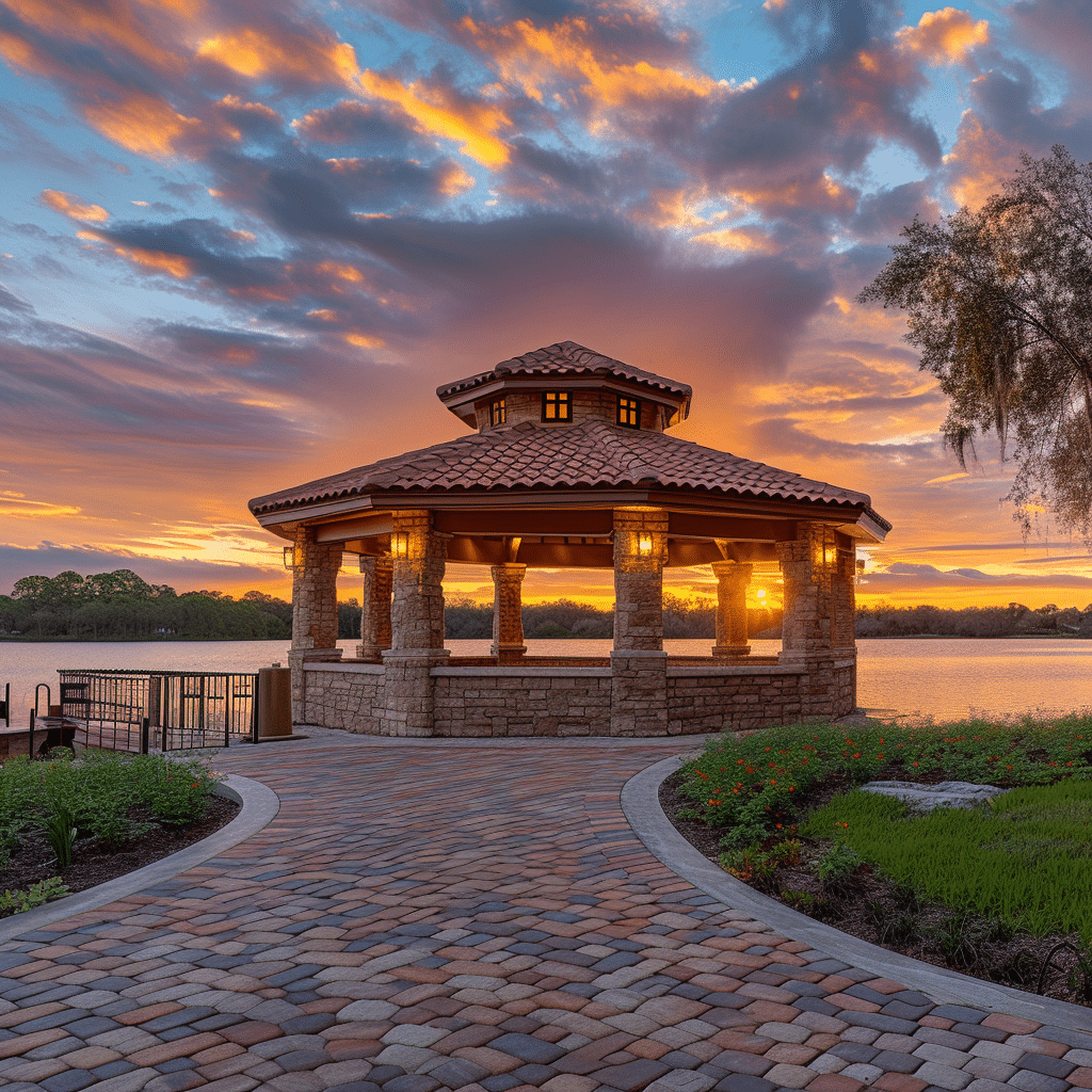 Perfect Pavilions, Pergolas, and Gazebos